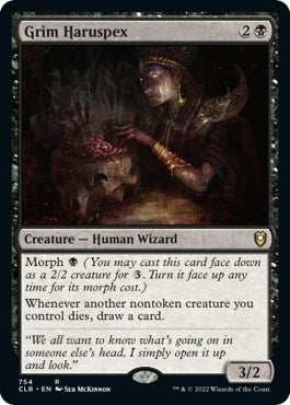 Image for Grim Haruspex (754) (Commander Legends: Battle for Baldur's Gate) - Magic: The Gathering