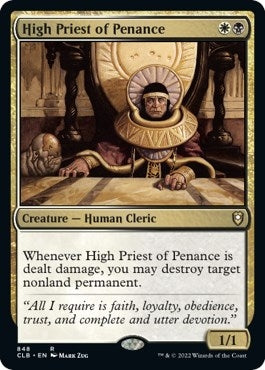 Image for High Priest of Penance (848) (Commander Legends: Battle for Baldur's Gate) - Magic: The Gathering