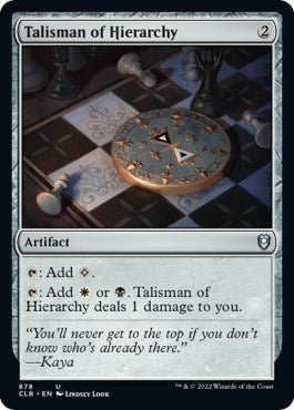 Talisman of Hierarchy (878) (Commander Legends: Battle for Baldur's Gate)