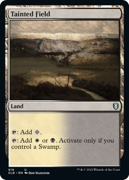 Tainted Field (919) (Commander Legends: Battle for Baldur's Gate)