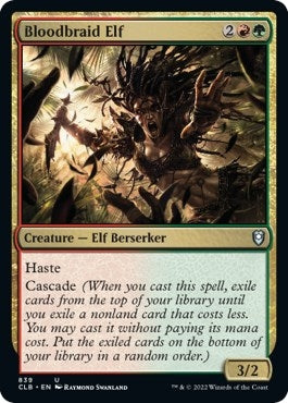 Bloodbraid Elf (839) (Commander Legends: Battle for Baldur's Gate)