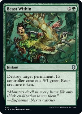 Image for Beast Within (820) (Commander Legends: Battle for Baldur's Gate) - Magic: The Gathering