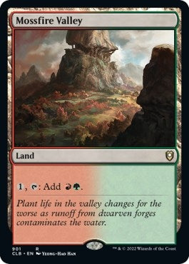 Mossfire Valley (901) (Commander Legends: Battle for Baldur's Gate)