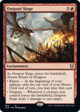 Image for Outpost Siege (804) (Commander Legends: Battle for Baldur's Gate) - Magic: The Gathering