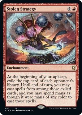 Image for Stolen Strategy (807) (Commander Legends: Battle for Baldur's Gate) - Magic: The Gathering