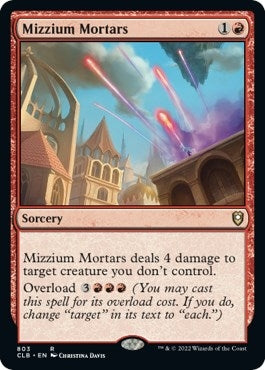 Mizzium Mortars (803) (Commander Legends: Battle for Baldur's Gate)