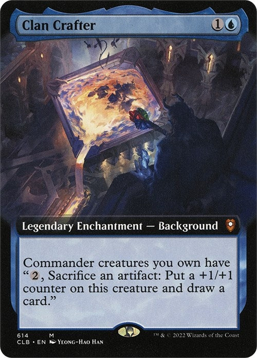 Clan Crafter (Extended Art) (614) (Commander Legends: Battle for Baldur's Gate)