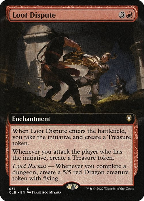 Image for Loot Dispute (Extended Art) (631) (Commander Legends: Battle for Baldur's Gate) - Magic: The Gathering