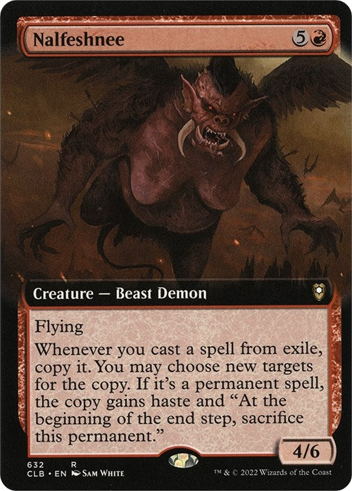 Image for Nalfeshnee (Extended Art) (632) (Commander Legends: Battle for Baldur's Gate) - Magic: The Gathering