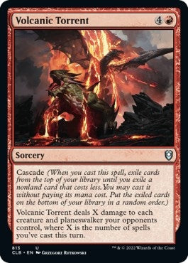 Volcanic Torrent (813) (Commander Legends: Battle for Baldur's Gate)