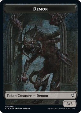 Image for Demon Token (7) (Commander Legends: Battle for Baldur's Gate) - Magic: The Gathering