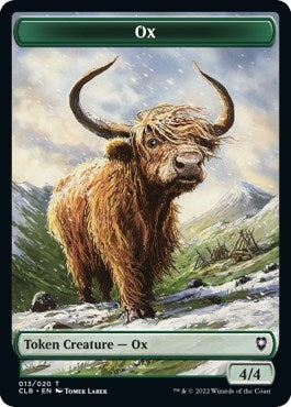 Ox Token (13) (Commander Legends: Battle for Baldur's Gate)