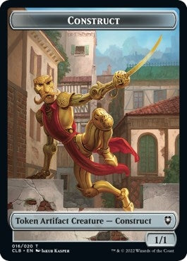 Image for Construct Token (16) (Commander Legends: Battle for Baldur's Gate) - Magic: The Gathering