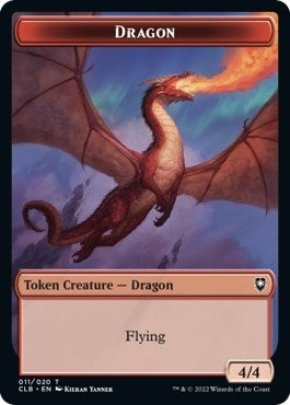 Dragon Token (11) (Commander Legends: Battle for Baldur's Gate)