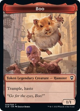 Boo Token (9) (Commander Legends: Battle for Baldur's Gate)