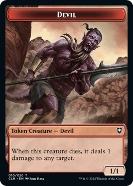 Image for Devil Token (10) (Commander Legends: Battle for Baldur's Gate) - Magic: The Gathering