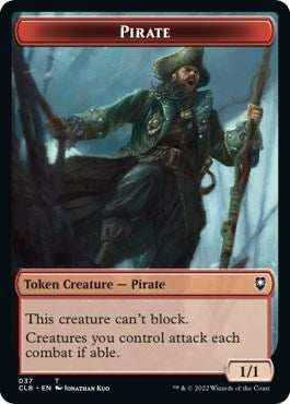 Image for Pirate // Goblin Double-Sided Token (37 // 34) (Commander Legends: Battle for Baldur's Gate) - Magic: The Gathering