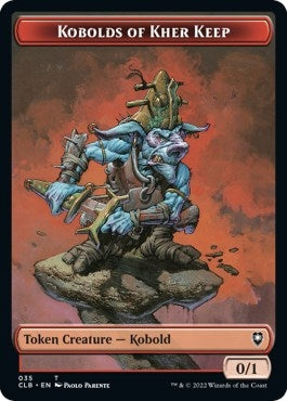 Image for Kobolds of Kher Keep // Treasure Double-Sided Token (35 // 17) (Commander Legends: Battle for Baldur's Gate) - Magic: The Gathering
