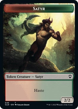 Image for Satyr // Beast Double-Sided Token (46 // 38) (Commander Legends: Battle for Baldur's Gate) - Magic: The Gathering