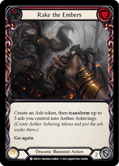 Rake the Embers (Red) (UPR033) (Uprising)