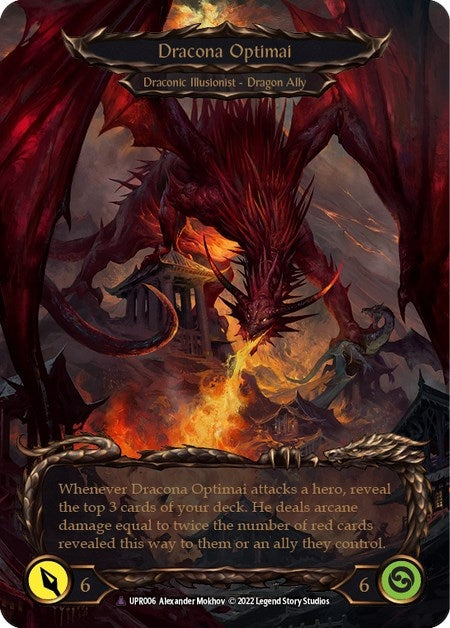 Invoke Dracona Optimai // Dracona Optimai (Marvel) (UPR006) (Uprising)