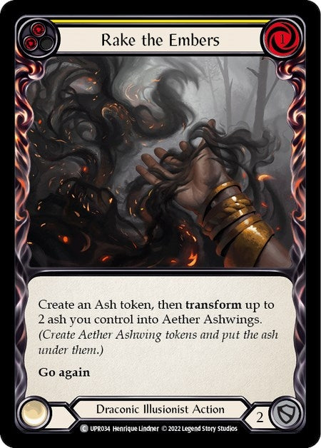 Rake the Embers (Yellow) (UPR034) (Uprising)