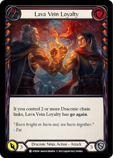 Lava Vein Loyalty (Red) (UPR069) (Uprising)