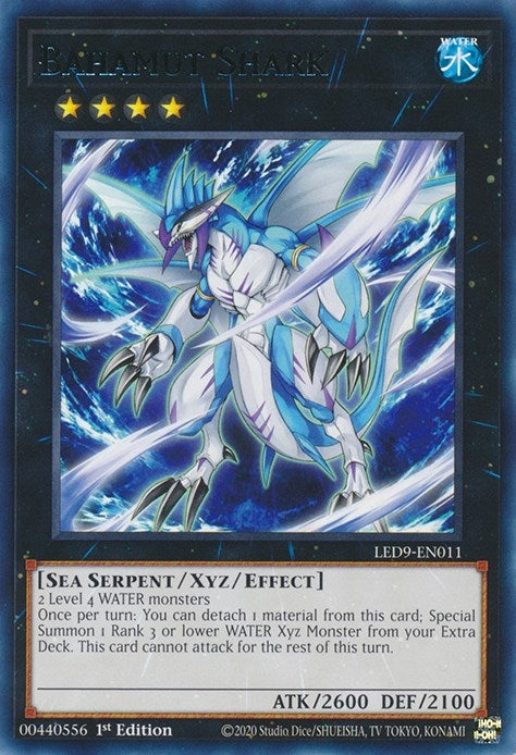 Image for Bahamut Shark (LED9-EN011) (Legendary Duelists: Duels From the Deep) - YuGiOh