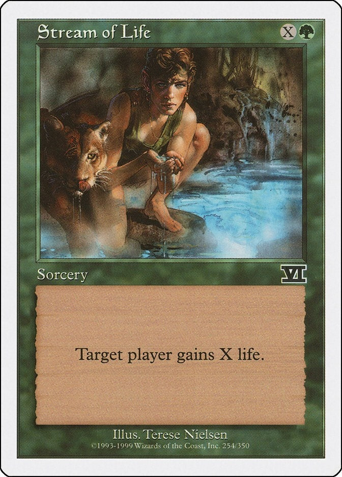 Image for Stream of Life (254) (Classic Sixth Edition) - Magic: The Gathering