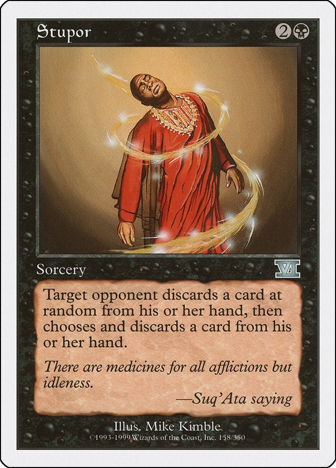 Image for Stupor (158) (Classic Sixth Edition) - Magic: The Gathering