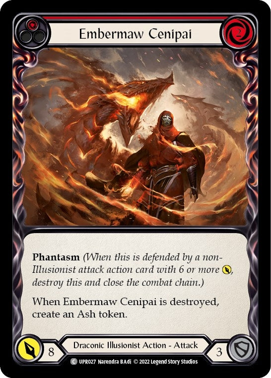 Embermaw Cenipai (Red) (UPR027) (Uprising)