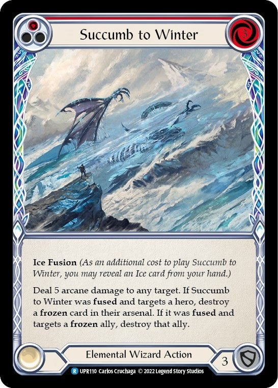 Succumb to Winter (Red) (UPR110) (Uprising)