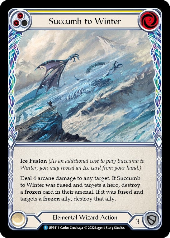 Succumb to Winter (Yellow) (UPR111) (Uprising)