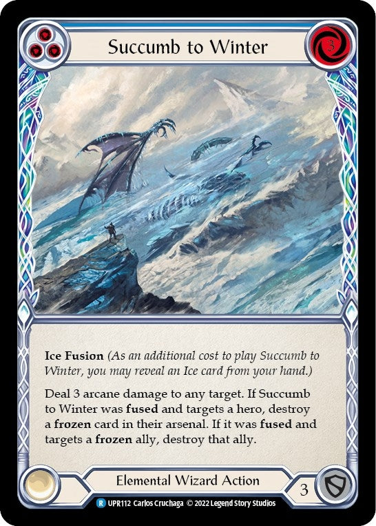 Succumb to Winter (Blue) (UPR112) (Uprising)