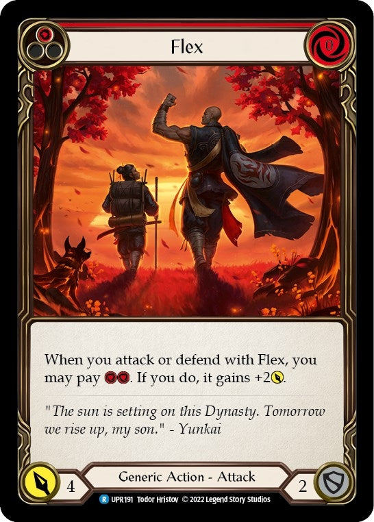 Image for Flex (Red) (UPR191) (Uprising) - Flesh and Blood TCG