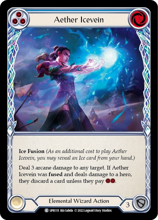 Aether Icevein (Blue) (UPR115) (Uprising)