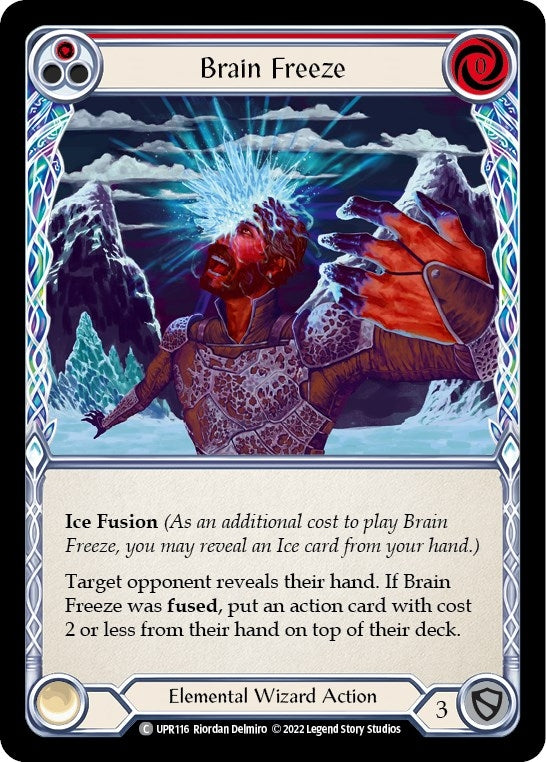 Brain Freeze (Red) (UPR116) (Uprising)
