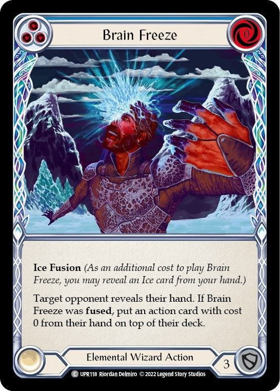 Brain Freeze (Blue) (UPR118) (Uprising)