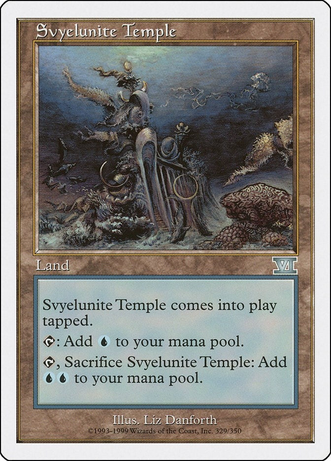 Image for Svyelunite Temple (329) (Classic Sixth Edition) - Magic: The Gathering