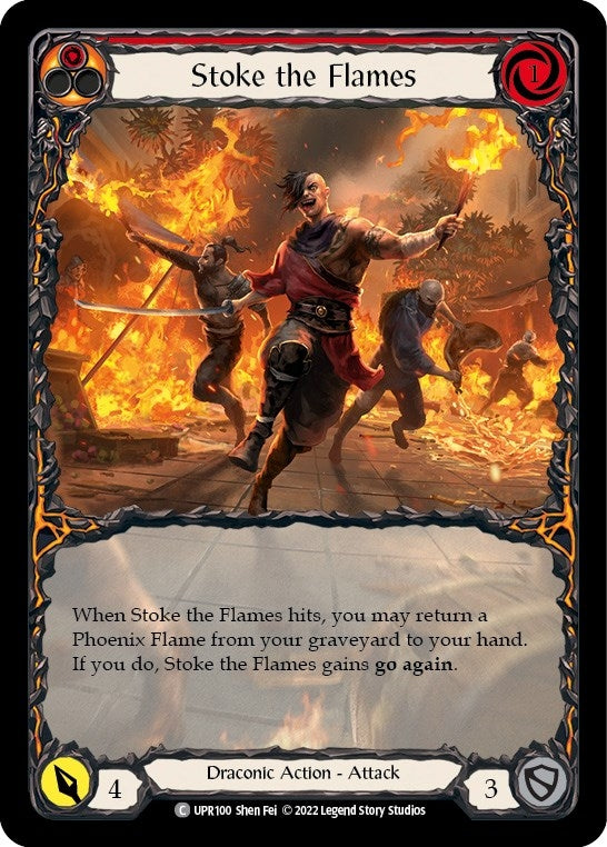 Stoke the Flames (Extended Art) (UPR100) (Uprising)