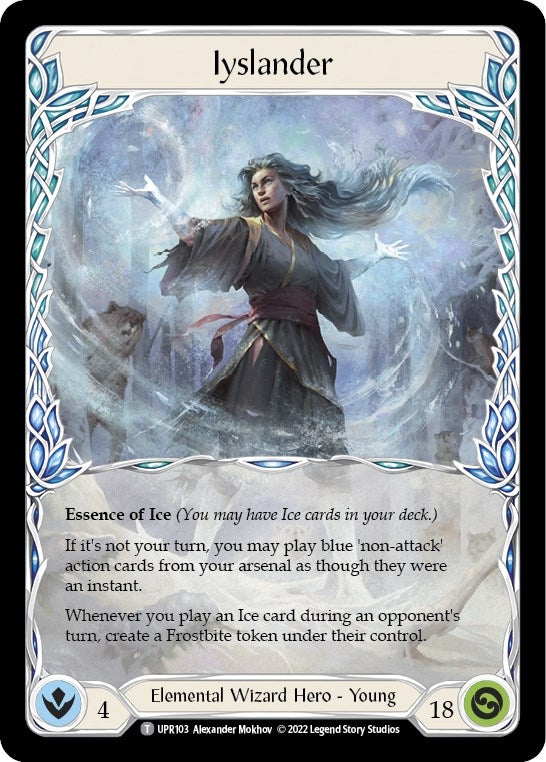 Iyslander // Searing Emberblade (UPR103//UPR046) (Uprising)