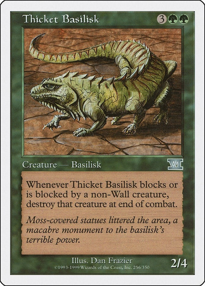 Image for Thicket Basilisk (256) (Classic Sixth Edition) - Magic: The Gathering