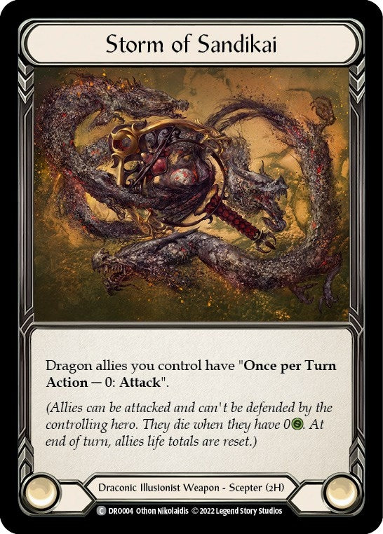 Image for Storm of Sandikai (DRO004) (Blitz Deck: Uprising - Dromai) - Flesh and Blood TCG