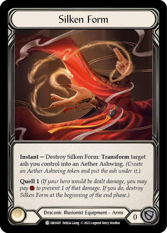 Image for Silken Form (DRO007) (Blitz Deck: Uprising - Dromai) - Flesh and Blood TCG