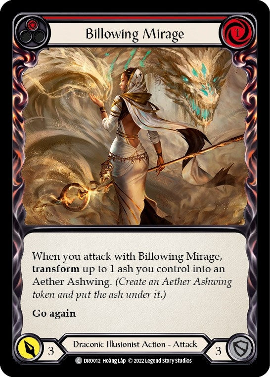 Image for Billowing Mirage (DRO012) (Blitz Deck: Uprising - Dromai) - Flesh and Blood TCG