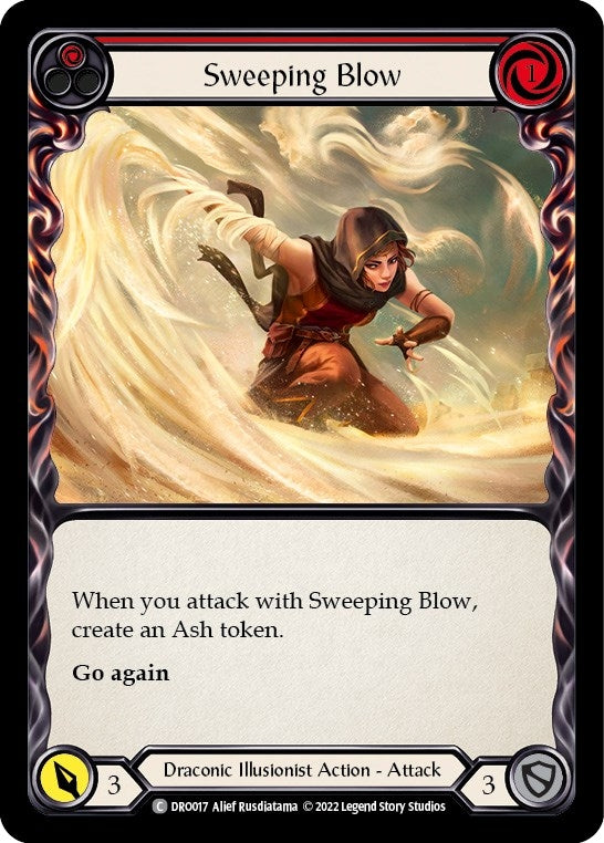 Image for Sweeping Blow (Red) (DRO017) (Blitz Deck: Uprising - Dromai) - Flesh and Blood TCG