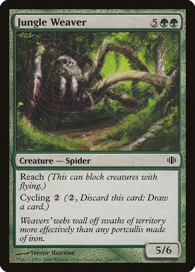 Jungle Weaver (134) (Shards of Alara)