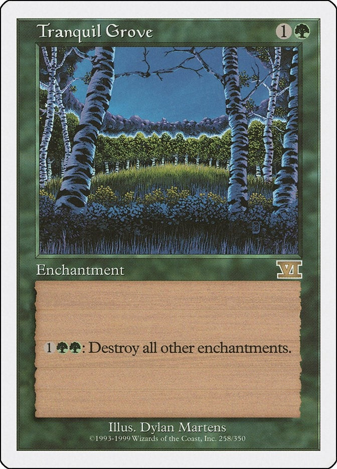 Image for Tranquil Grove (258) (Classic Sixth Edition) - Magic: The Gathering