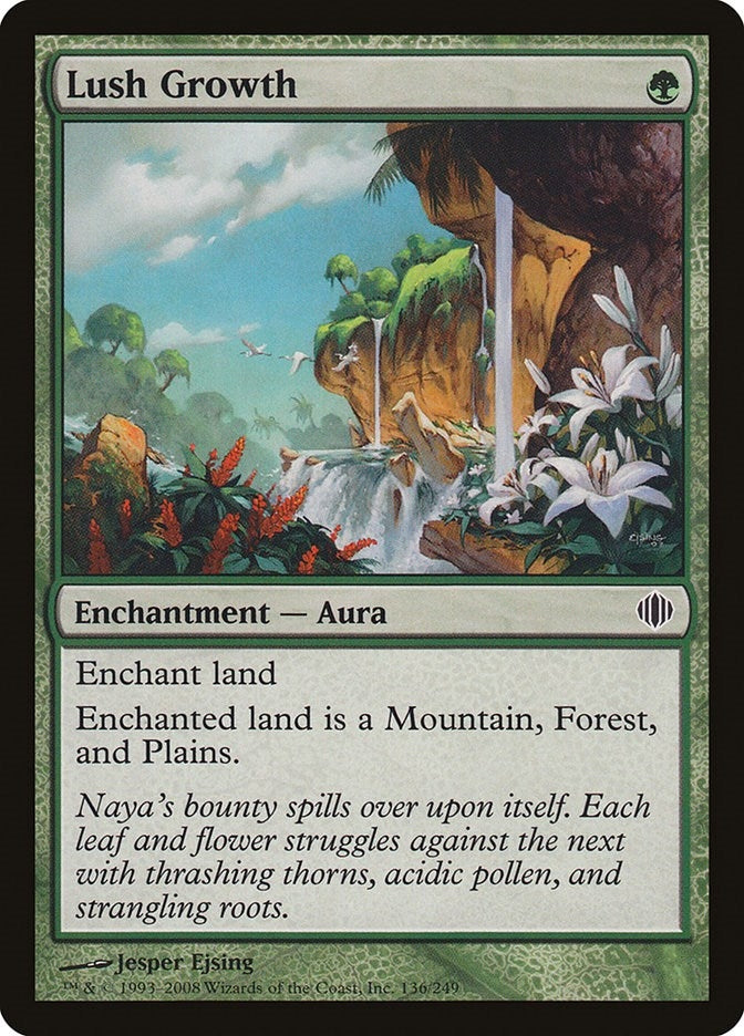 Lush Growth (136) (Shards of Alara)