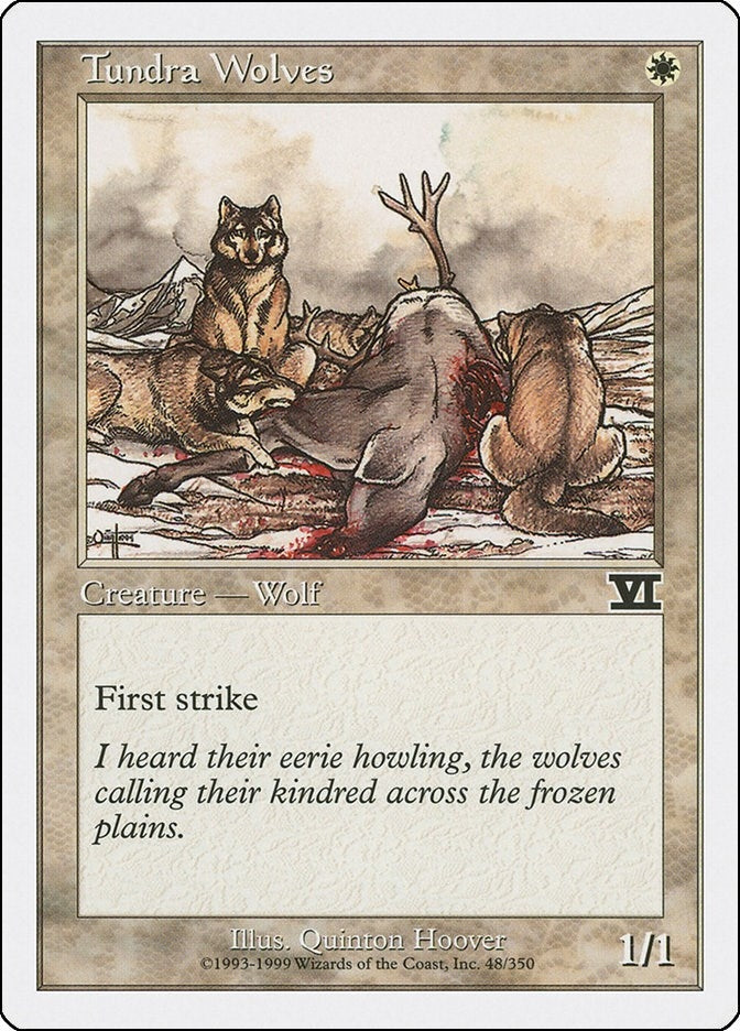 Image for Tundra Wolves (48) (Classic Sixth Edition) - Magic: The Gathering